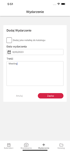 eNOTE Screen 3