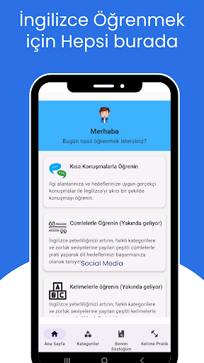 Android application Sesli Ingilizce: Learn English screenshort