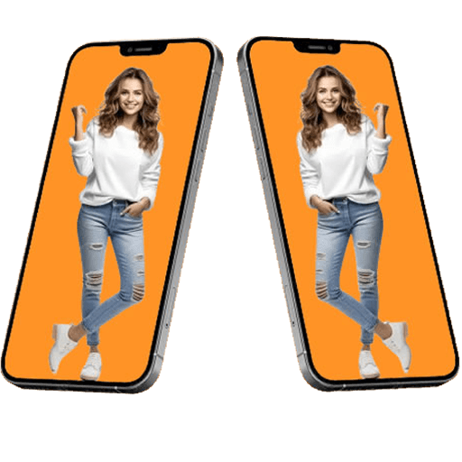Cell Phone Photo Montage logo