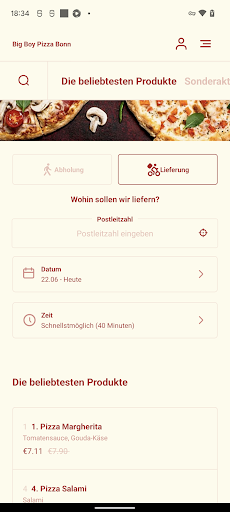 Big Boy Pizza Bonn Screen 3