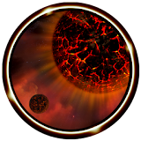 3D Magma Star Wallpaper icon