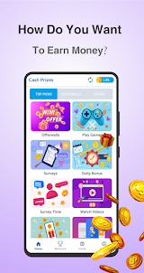 Cash Prizes - Earn Rewards App