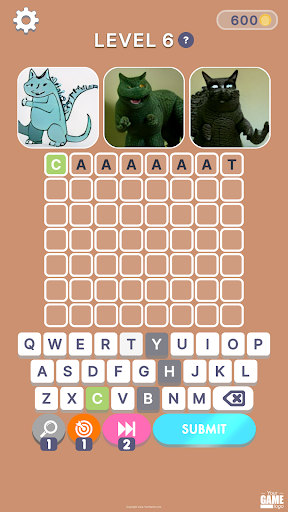 Wordalle! Screen 2