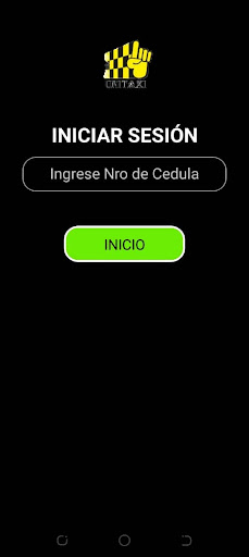 Android application Unitaxi Venezuela Conductor screenshort