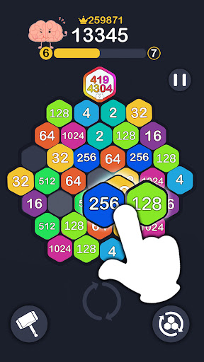 Hexagon Puzzle apkpoly screenshots 4