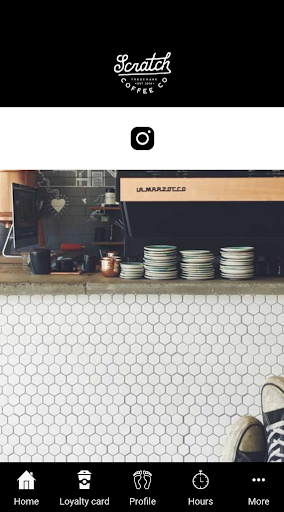 Android application Scratch Coffee Co screenshort