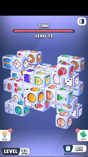Match Double Cube 3D Online Screen 3