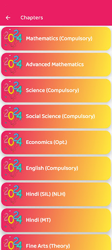 Android application Bihar 10 Model Paper 2024 screenshort