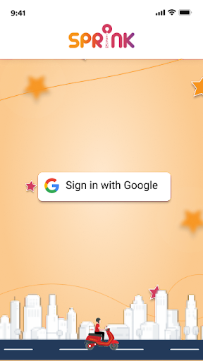 Android application Sprink Fleet screenshort