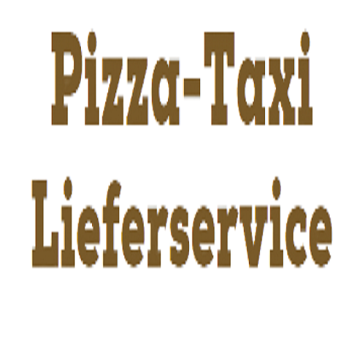 Pizza taxi lieferservice logo