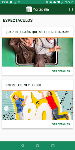 Android application Mortadelia App screenshort