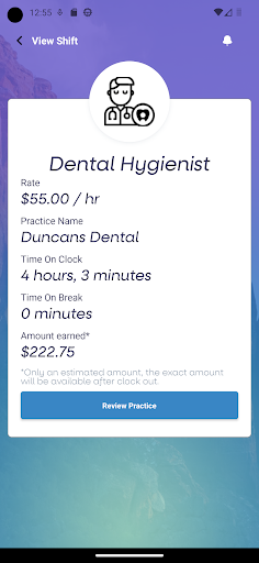 Android application Toothio Pro - Dental Jobs App screenshort