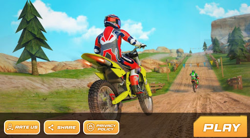 Android application Moto Stunt Bike Challenge Game screenshort