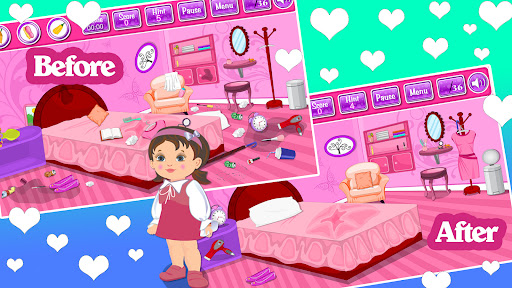 Messy Nancy Room Cleaning Screen 3
