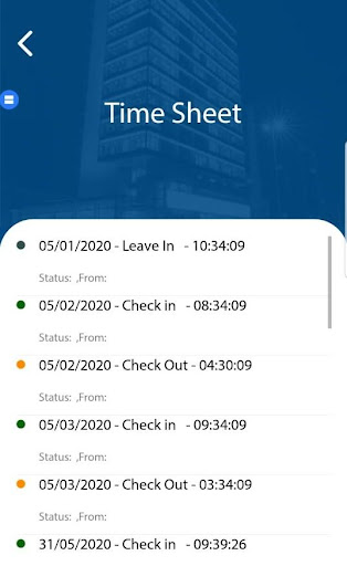 Android application AJIB Employee screenshort