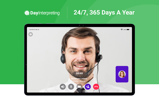 Screenshot of Day Interpreting