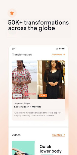 Fitelo (Weight loss & Fitness) Screenshot 3 - AppWisp.com