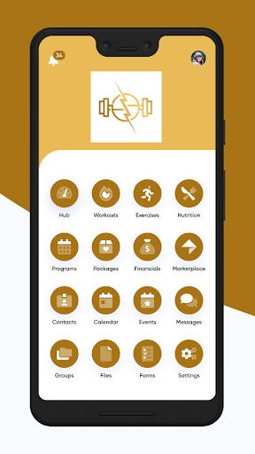 Android application Olympus Trainer screenshort