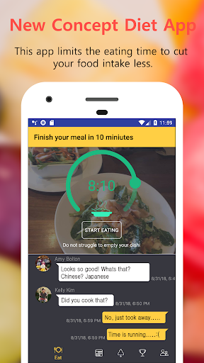 Android application 10 Minutes Diet - Social diet screenshort