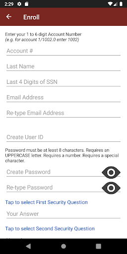 Greater Waterbury HC FCU Screen 2