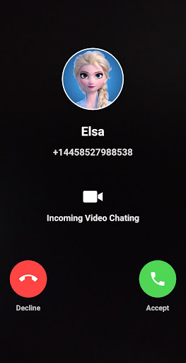 call and chat with Elsa Screen 3