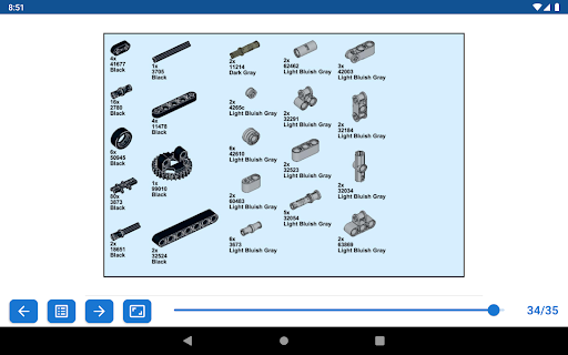 MOC Technic Instructions Screenshot