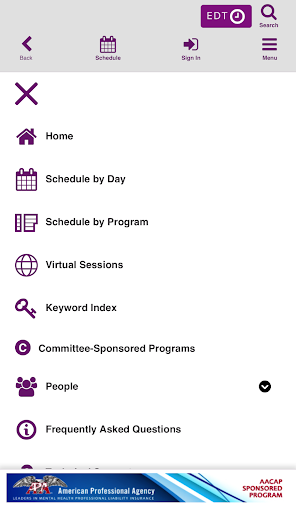 AACAP / CACAP 2022 Screen 3