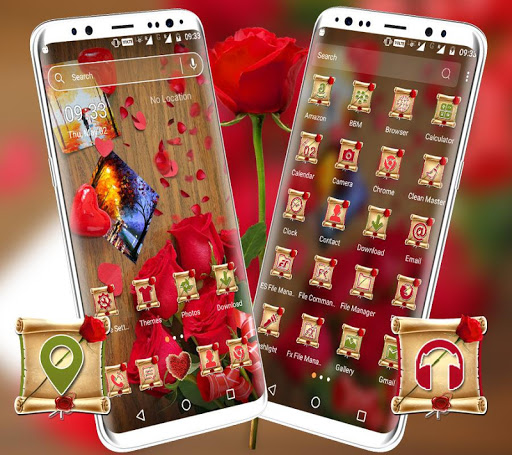 Classic Rose Love Theme Screen 2