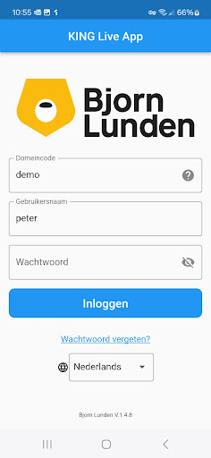 Android application KING Live App screenshort