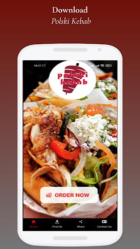 Android application Polski Kebab screenshort