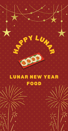 Android application Chinese New Year Food screenshort