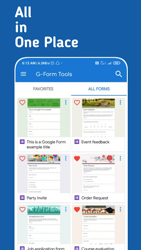G-Form Tools - Autofill Forms Screenshot 1 - AppWisp.com