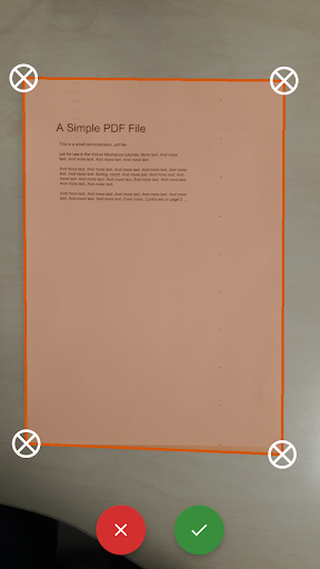 ESTAFETA Scan Screen 3