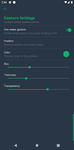 One Swipe Notes – Floating Notes – Gesture Notes For Android 4