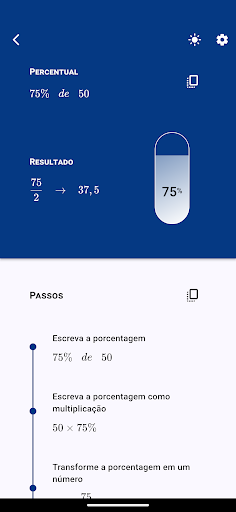 Visualização do aplicativo
