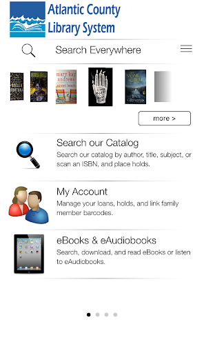 Android application Atlantic County Library System screenshort
