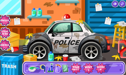 Clean up police car For PC installation