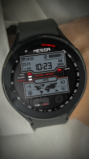 Messa Watch Face Digital DW21 Screen 3