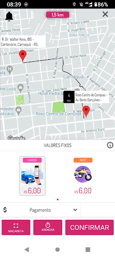 Camaquã Driver - Passageiro
