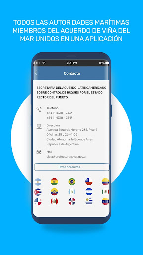 Android application Inspecciones CIALA screenshort