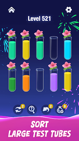 Game screenshot Water Sort:Painting Puzzle mod apk