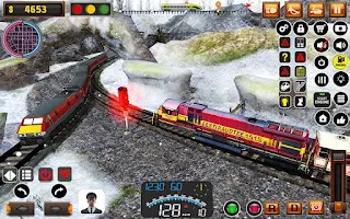 Uphill Train Track Simulator - Screenshot 2
