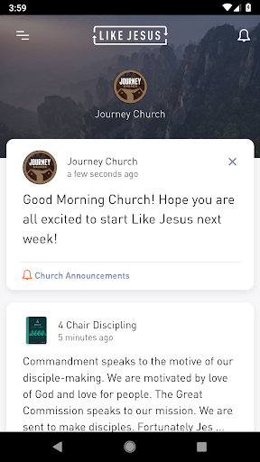 Android application Like Jesus App screenshort
