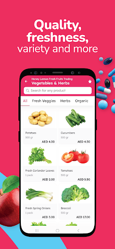 Screenshot of InstaShop: Grocery Delivery