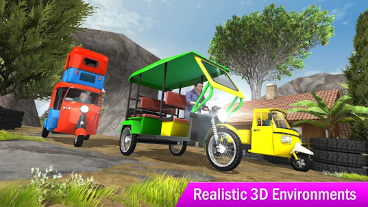 Tuk Tuk Racing：Rickshaw Game