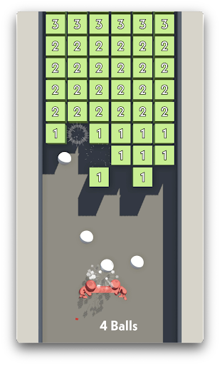 Rapid fire balls -Brick break- Screen 3
