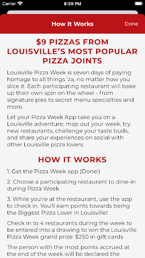 Louisville Pizza Week Screen 2