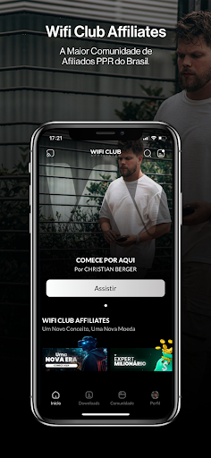 Android application Wifi Club Affiliates screenshort