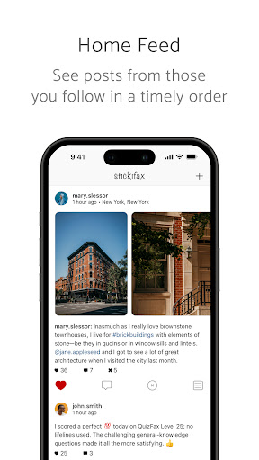 Stickifax – nerd social Screen 3