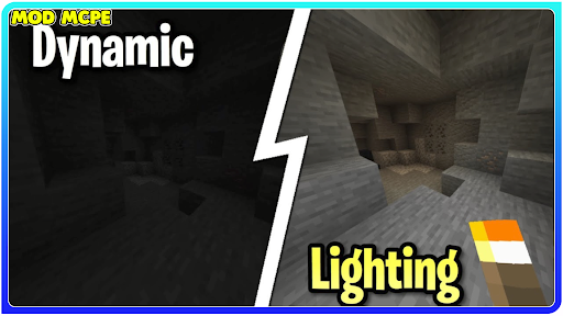 Dynamic Lighting Mod for MCPE